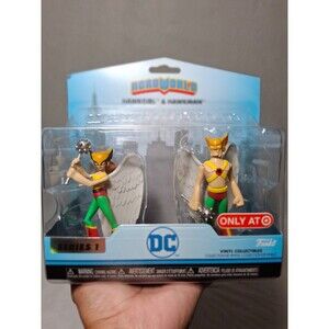 Funko HeroWorld Hawkgirl & Hawkman Vinyl Collectibles
